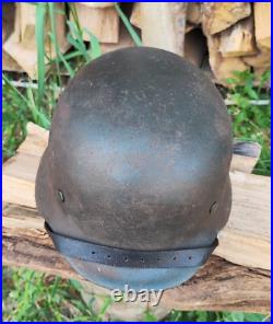 WW2 M40 German Helmet WWII M 40 Combat helmet size 64 Free Shipping