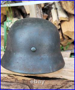 WW2 M40 German Helmet WWII M 40 Combat helmet size 64 Free Shipping