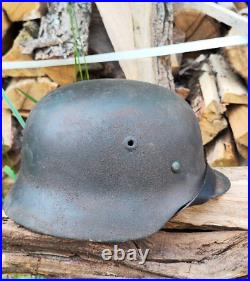 WW2 M40 German Helmet WWII M 40 Combat helmet size 64 Free Shipping