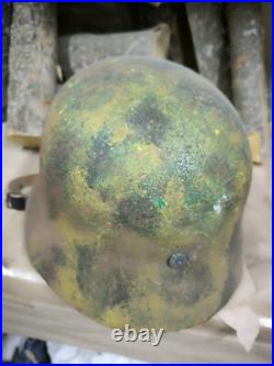 WW2 M40 German Helmet WWII M 40. Combat helmet size 64 Free Shipping