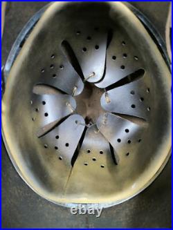 WW2 M40 German Helmet WWII M 40. Combat helmet size 64 Free Shipping