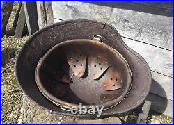 WW2 M40 German Helmet WWII M40 Combat helmet Size 64