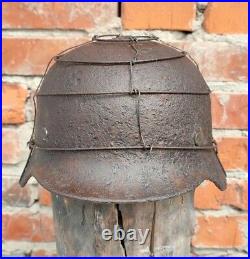 WW2 M40 German Helmet WWII M40 Combat helmet Size 64