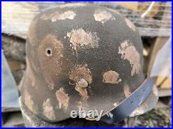 WW2 M40 German Helmet WWII M40 Combat helmet. Size 64 Free Shipping WW2 M40 German Helmet WWII M40 Combat helmet. Size 64 Free Shipping