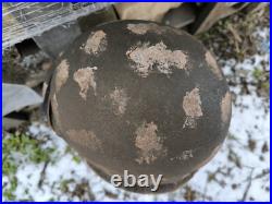 WW2 M40 German Helmet WWII M40 Combat helmet. Size 64 Free Shipping WW2 M40 German Helmet WWII M40 Combat helmet. Size 64 Free Shipping