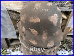 WW2 M40 German Helmet WWII M40 Combat helmet. Size 64 Free Shipping WW2 M40 German Helmet WWII M40 Combat helmet. Size 64 Free Shipping