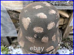 WW2 M40 German Helmet WWII M40 Combat helmet. Size 64 Free Shipping WW2 M40 German Helmet WWII M40 Combat helmet. Size 64 Free Shipping