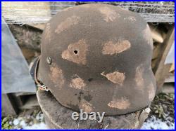 WW2 M40 German Helmet WWII M40 Combat helmet. Size 64 Free Shipping WW2 M40 German Helmet WWII M40 Combat helmet. Size 64 Free Shipping