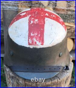 WW2 M40 German Helmet WWII M40 Combat helmet size 62