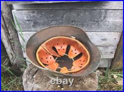 WW2 M40 German Helmet WWII M40 Combat helmet size 62 Free Shipping