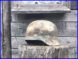 WW2 M40 German Helmet WWII M40 Combat helmet size 62 Free Shipping