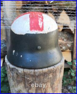 WW2 M40 German Helmet WWII M40 Combat helmet size 62 Free Shipping WW2 M40 German Helmet WWII M40 Combat helmet size 62 Free Shipping
