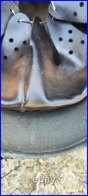WW2 M40 German Helmet WWII M40 Combat helmet size 62 Free Shipping WW2 M40 German Helmet WWII M40 Combat helmet size 62 Free Shipping