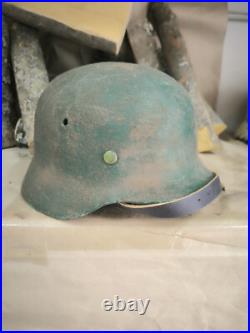 WW2 M40 German Helmet WWII M40 Combat helmet size 64