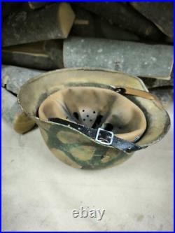 WW2 M40 German Helmet WWII M40 Combat helmet size 64 WW2 M40 German Helmet WWII M40 Combat helmet size 64