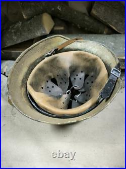 WW2 M40 German Helmet WWII M40 Combat helmet size 64 WW2 M40 German Helmet WWII M40 Combat helmet size 64