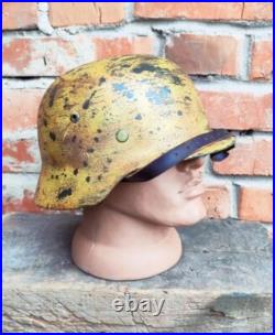WW2 M40 German Helmet WWII M40 Combat helmet size 64 Free Shipping WW2 M40 German Helmet WWII M40 Combat helmet size 64 Free Shipping