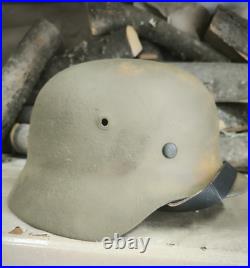 WW2 M40 German Helmet WWII M40 Combat helmet size 64 Free Shipping WW2 M40 German Helmet WWII M40 Combat helmet size 64 Free Shipping