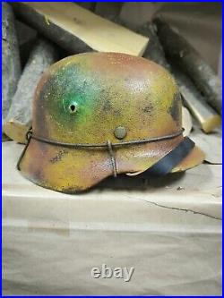 WW2 M40 German Helmet WWII M40 Combat helmet size 64 Free Shipping