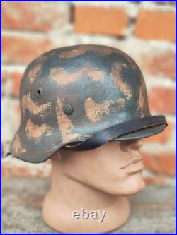 WW2 M40 German Helmet WWII M40 Combat helmet size 64 Free Shipping