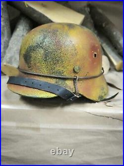 WW2 M40 German Helmet WWII M40 Combat helmet size 64 Free Shipping