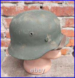 WW2 M40 German Helmet WWII M40 Combat helmet size 64 Free Shipping
