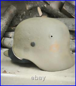 WW2 M40 German Helmet WWII M40 Combat helmet size 64 Free Shipping WW2 M40 German Helmet WWII M40 Combat helmet size 64 Free Shipping