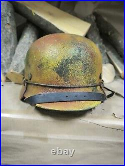 WW2 M40 German Helmet WWII M40 Combat helmet size 64 Free Shipping