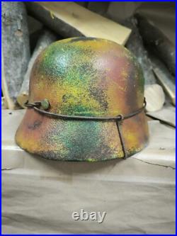 WW2 M40 German Helmet WWII M40 Combat helmet size 64 Free Shipping WW2 M40 German Helmet WWII M40 Combat helmet size 64 Free Shipping