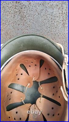 WW2 M40 German Helmet WWII M40 Combat helmet size 64 Free Shipping