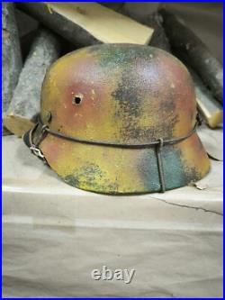 WW2 M40 German Helmet WWII M40 Combat helmet size 64 Free Shipping WW2 M40 German Helmet WWII M40 Combat helmet size 64 Free Shipping