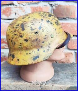 WW2 M40 German Helmet WWII M40 Combat helmet size 64 Free Shipping WW2 M40 German Helmet WWII M40 Combat helmet size 64 Free Shipping