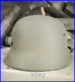 WW2 M40 German Helmet WWII M40 Combat helmet size 64 Free Shipping WW2 M40 German Helmet WWII M40 Combat helmet size 64 Free Shipping