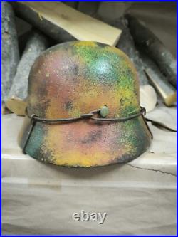 WW2 M40 German Helmet WWII M40 Combat helmet size 64 Free Shipping WW2 M40 German Helmet WWII M40 Combat helmet size 64 Free Shipping