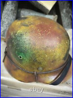 WW2 M40 German Helmet WWII M40 Combat helmet size 64 Free Shipping