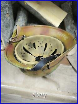 WW2 M40 German Helmet WWII M40 Combat helmet size 64 Free Shipping WW2 M40 German Helmet WWII M40 Combat helmet size 64 Free Shipping