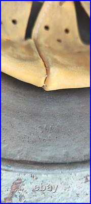 WW2 M40 German Helmet WWII M40 Combat helmet size 64 have namber