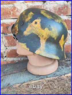 WW2 M40 German Helmet WWII M40 Combat helmet size 64 have namber Free Shipping WW2 M40 German Helmet WWII M40 Combat helmet size 64 have namber Free Shipping