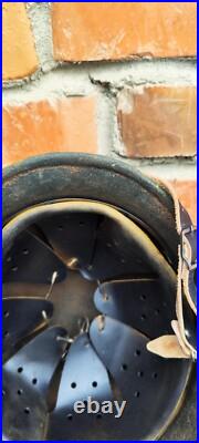 WW2 M40 German Helmet WWII M40 Combat helmet size 66. Free Shipping