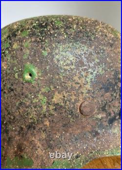 WW2 M40 Green Camo German Helmet