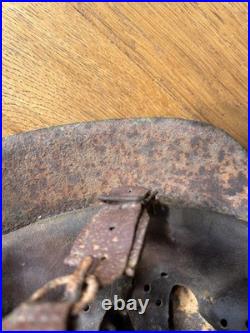 WW2 M40 Green Camo German Helmet