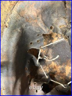 WW2 M40 Green Camo German Helmet