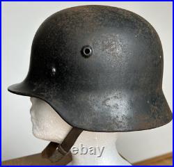 WW2 M40 hkp62 1118 Steel German Helmet