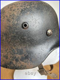 WW2 M40 hkp62 1118 Steel German Helmet