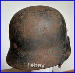 WW2 M40 hkp62 1118 Steel German Helmet