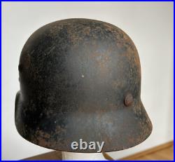 WW2 M40 hkp62 1118 Steel German Helmet