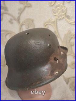 WW2 M42 German Helmet WWII M 42. Combat helmet