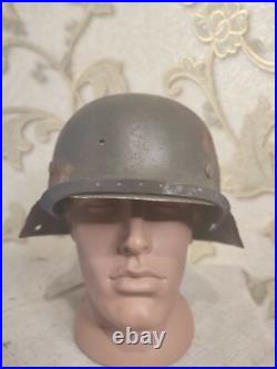 WW2 M42 German Helmet WWII M 42. Combat helmet Free Shipping WW2 M42 German Helmet WWII M 42. Combat helmet Free Shipping