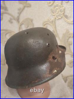 WW2 M42 German Helmet WWII M 42. Combat helmet Free Shipping