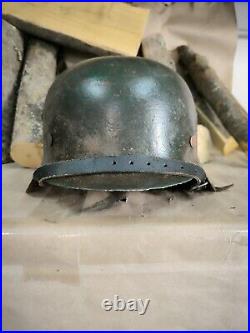 WW2 M42 German Helmet WWII M 42. Combat helmet. Size 64